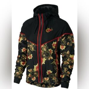 Nike floral Windrunner Jacket